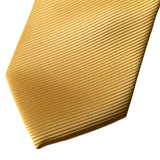 Honey solid color necktie. Plain woven tie, by cyberoptix