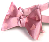 Piggy Pattern Bow Tie. "Porkadot"