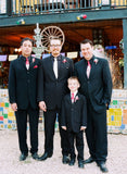 Papel Picado kids tie. Day of the Dead boys necktie.