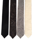 Light Grey Industrial Felt Necktie