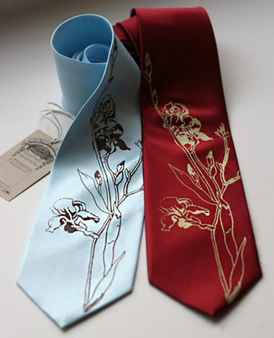 Iris Microfiber Necktie