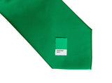 Medium Green solid color necktie, Kelly Green tie by Cyberoptix Tie Lab