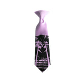 lavender laser kitten tie for kids