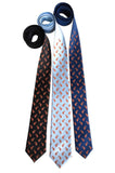 Tiny Koi Print Neckties. Goldfish Pattern Ties by Cyberoptix