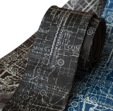 Los Angeles County Old Map Necktie. Southern California Gifts, by Cyberoptix