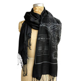 Los Angeles City and Surrounding Area Scarf, by Cyberoptix