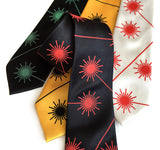 Laser Warning Sign neckties