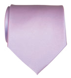 Lavender solid color necktie, light purple tie by Cyberoptix Tie Lab