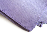 light purple silk & linen blend pocket square, cyberoptix