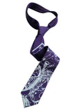 Libra Necktie, Scales Zodiac Constellation Print Tie