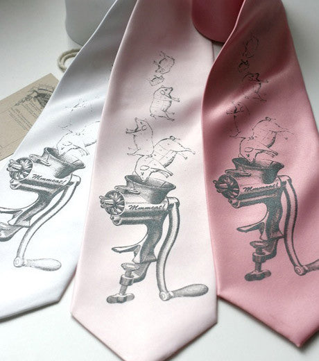 Meatgrinder Microfiber Necktie – Cyberoptix TieLab
