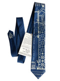 Capitol Theatre Blueprint Necktie, French Blue. Detroit Opera House Ties, by Cyberoptix