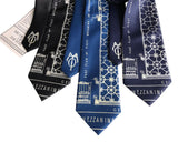 Capitol Theatre Blueprint Neckties, Detroit Opera House Ties