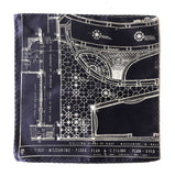 Blueprint Pocket Square, Capitol Theatre Detroit Opera House