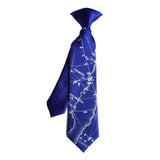 Milky Way Galaxy boys clip-on necktie. 