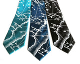 Blue Milky Way Galaxy Neckties, by Cyberoptix 
