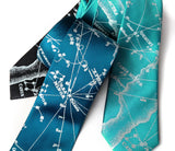 Old Star Chart Ties, by Cyberoptix 