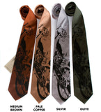 Motorcycle enthusiast neckties.