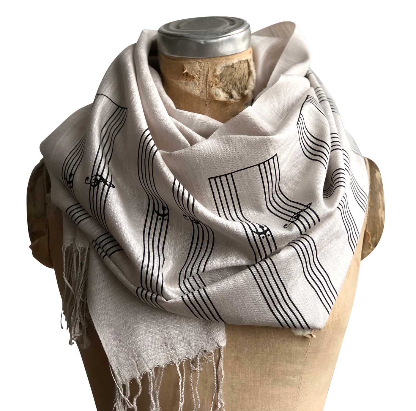 Music scarf hotsell
