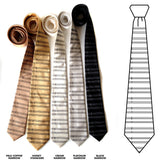 Music Manuscript Paper Neckties.