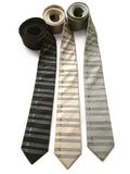 sheet music herringbone silk neckties
