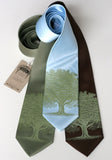 Oak Tree Neckties, by Cyberoptix
