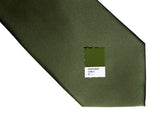 Dark Green solid color necktie, Olive Green tie by Cyberoptix Tie Lab