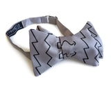 silver oscillator waves bow tie.