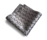 silver oscillator pocket square