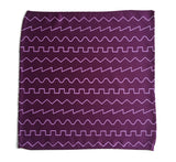 spiced wine sound wave pocket square