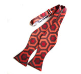 The Shining Inspired Bow Tie, Overlook Hotel Carpet Pattern