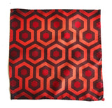 The Shining Inspired Pocket Square, Overlook Hotel Carpet Pattern