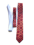 The Shining Inspired Necktie, Overlook Hotel Carpet Pattern