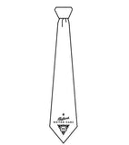 Packard Motors tie line art.