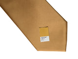 Light Brown solid color necktie, pale copper tie by Cyberoptix Tie Lab