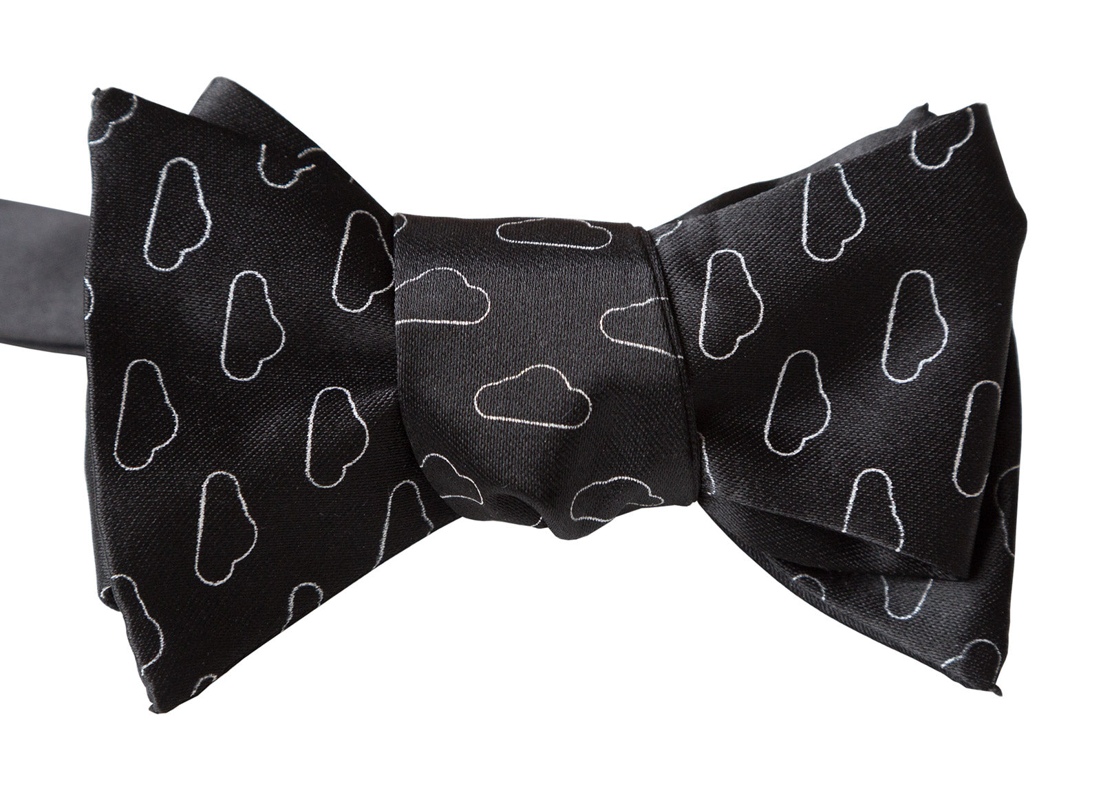 Cloudy Herringbone Kids Necktie Cloudy Herringbone Kids Necktie