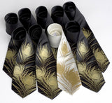 Custom colors: Gold ink on black, cream microfiber.