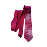 Peacock Feather Silk Necktie