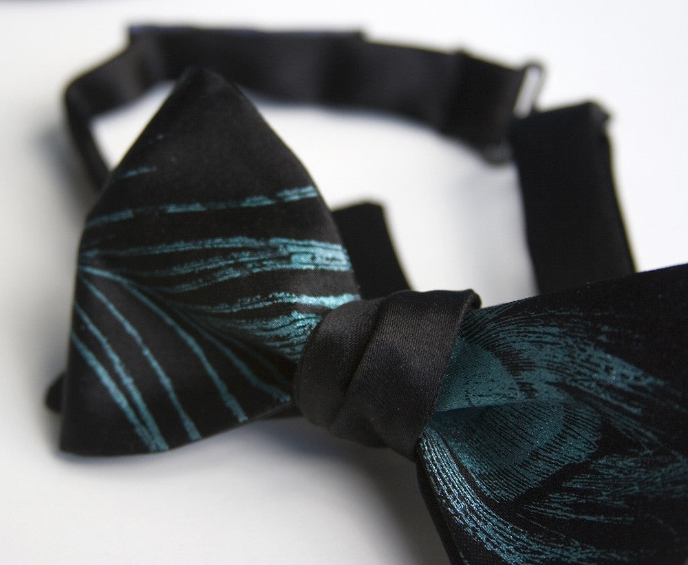 peacock bowties