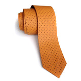Orange Leather Necktie, by Cyberoptix.