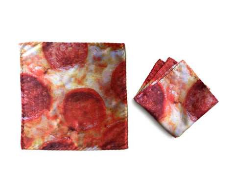 Pepperoni Pizza Pocket Square
