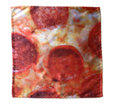 sublimated pizza pocket square