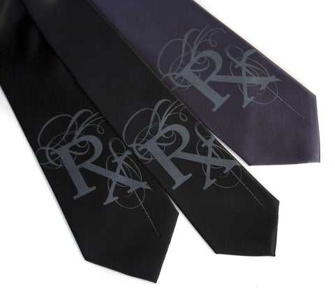 Prescription Rx Fancy Silk Necktie