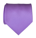 Purple solid color necktie, by Cyberoptix Tie Lab