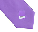 Plain purple solid color tie, by Cyberoptix Tie Lab