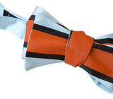 Automotive Racing Stripes Microfiber Bow Tie, by Cyberoptix