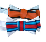 Racing Stripes Bow Ties: Le Mans Mirage and Shaken and Stirred Print Ties, by Cyberoptix
