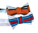 Racing Stripes Bow Ties, Gifts for Car Lovers, by Cyberoptix