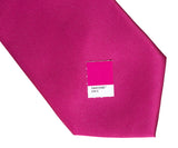 Red Purple solid color necktie, raspberry tie by Cyberoptix Tie Lab