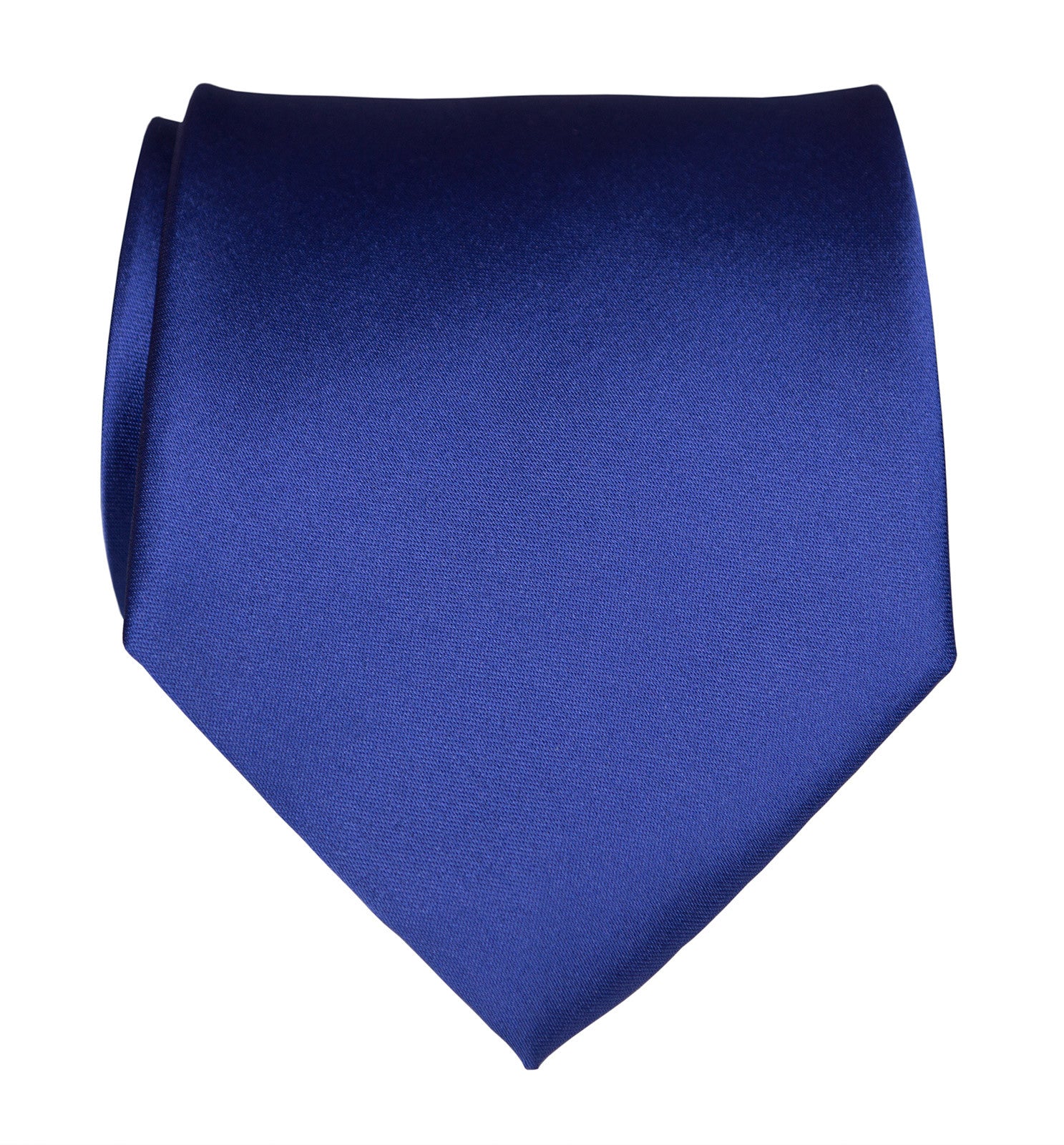 Royal Blue Necktie. Medium Blue Solid Color Satin Finish Tie, No Print Microfiber / Youth Royal Blue Necktie. Medium Blue Solid Color Satin Finish Tie, No Print Microfiber / Youth